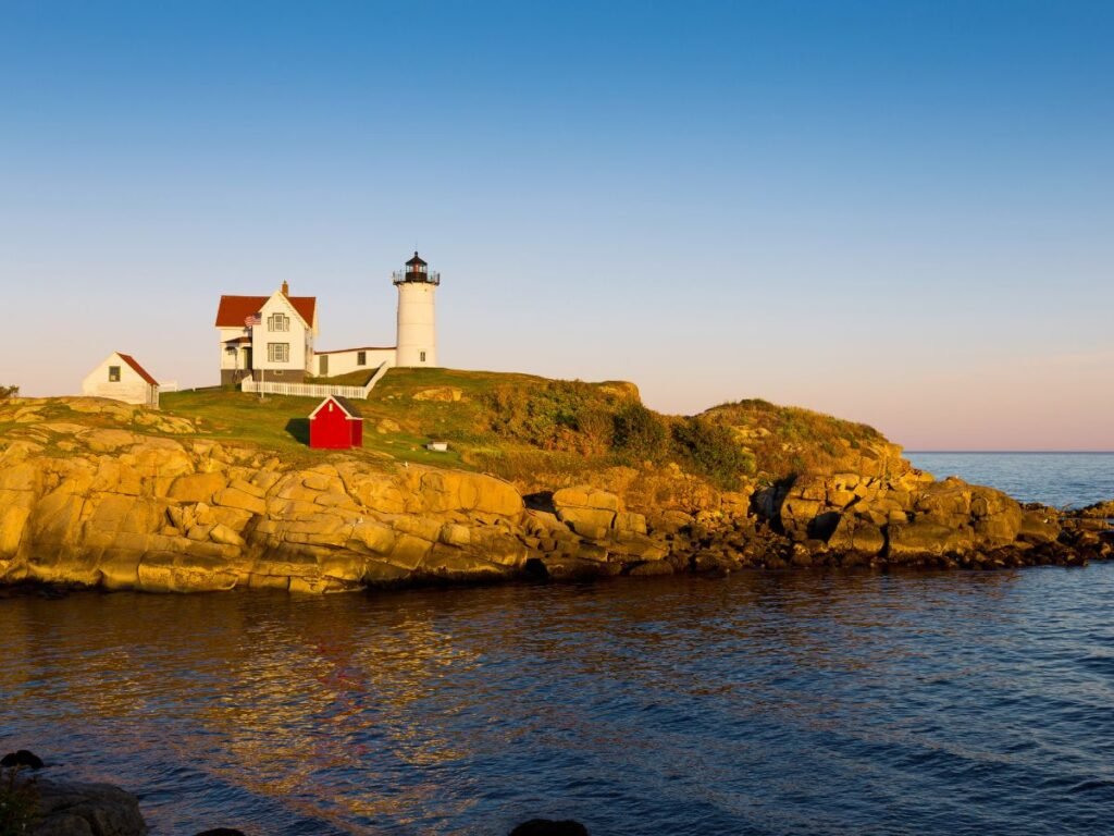 Cape Neddick Light - From The List of Top Hidden Gems in York, Maine