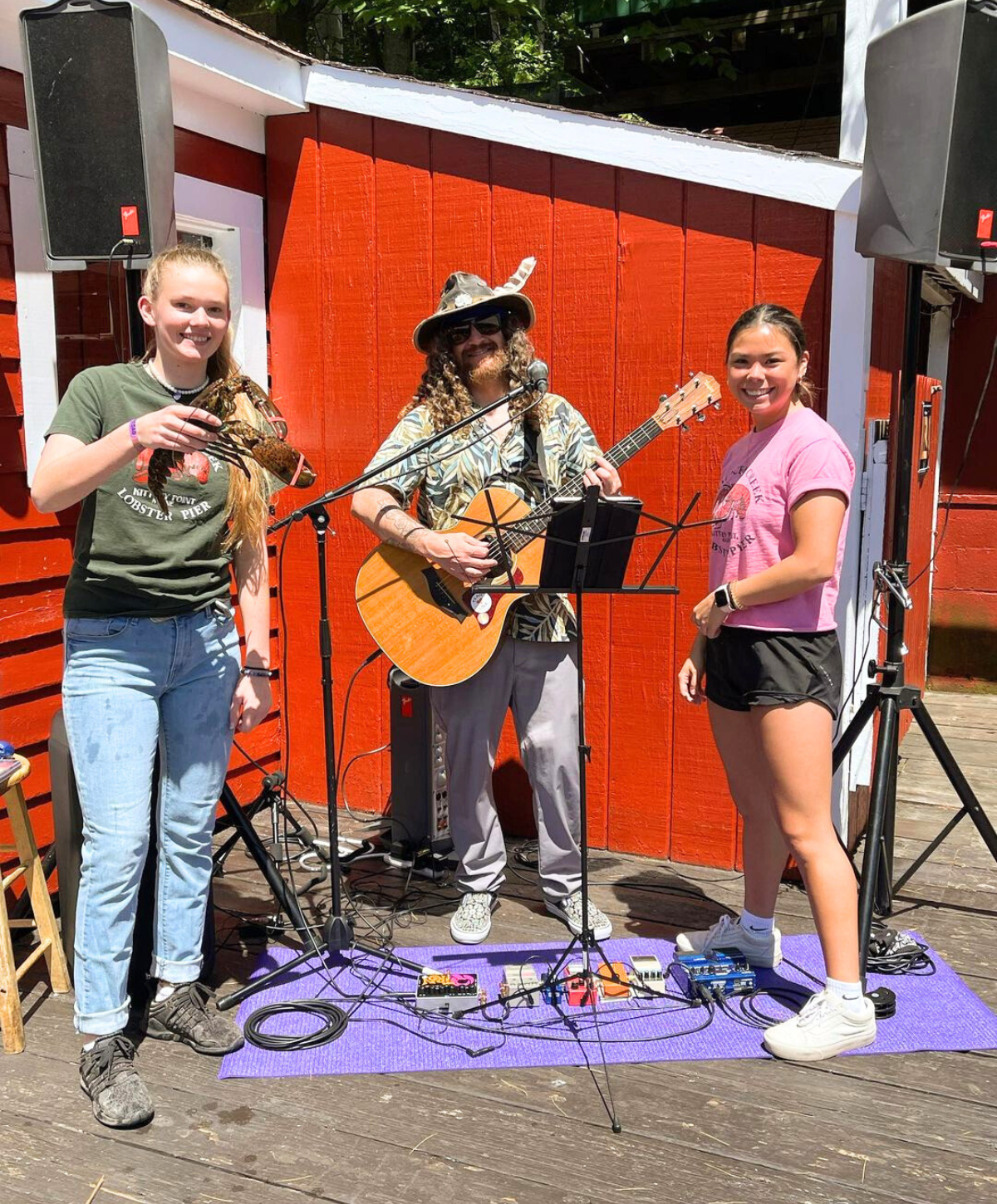 Live Music at Chauncey Creek Lobster Pier in Kittery Maine