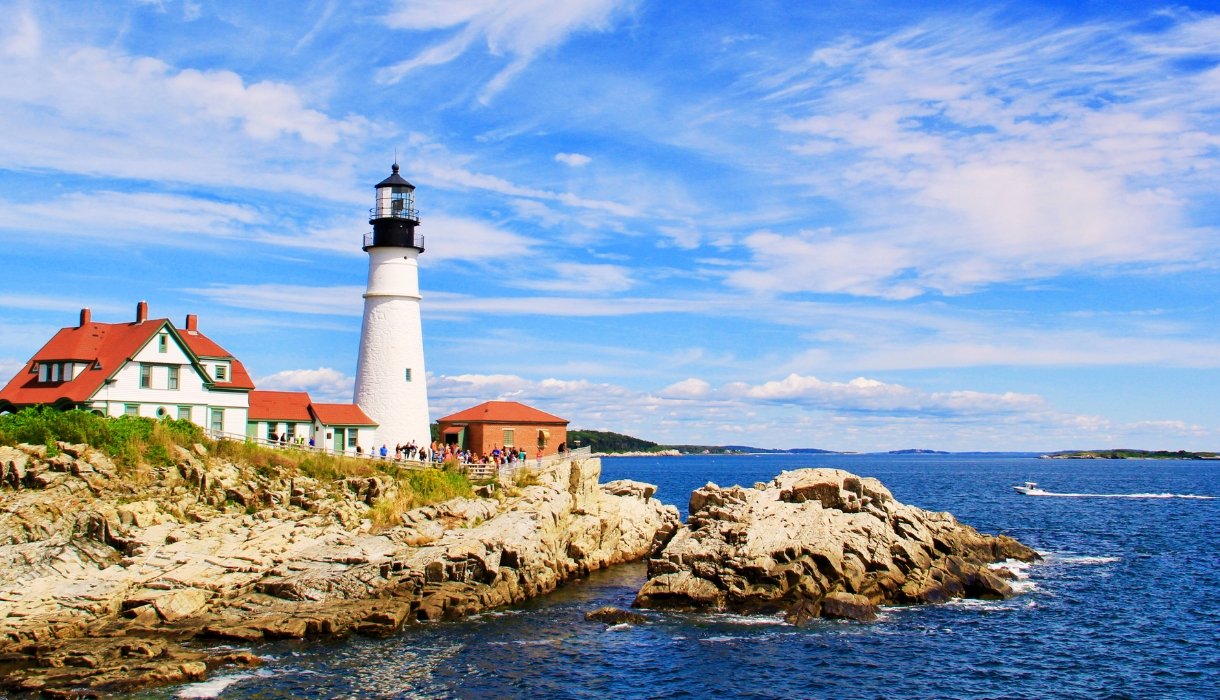 The main lighthouse in Portland, Southern Maine Coast, Maine - Image by NG Photos from Getty Images