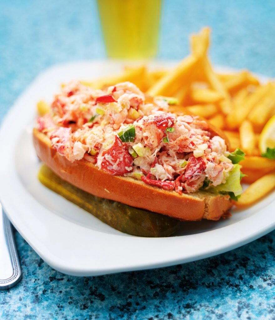 Bell Buoy Restaurant Old Orchard Beach Lobster Roll Image by THEPALMER from Getty Images Signature